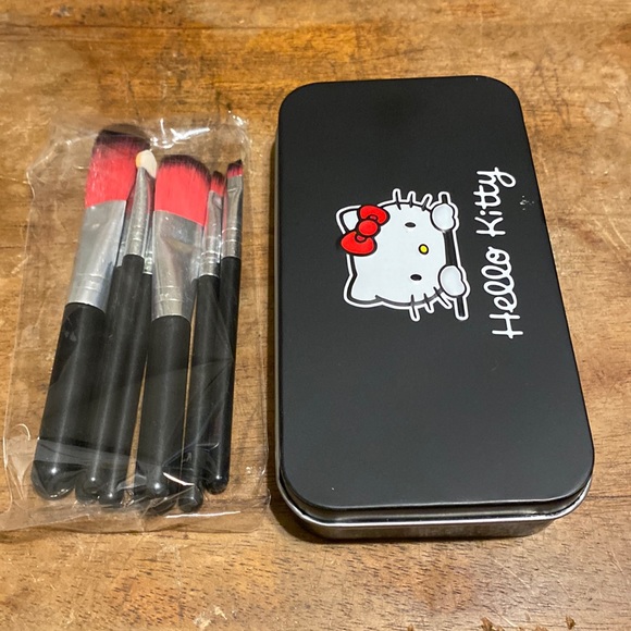 Hello Kitty Makeup Hello Kitty Mini Makeup Brushes Set Poshmark